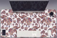 Decormat Podloga za mizo Paisley slon 100x50 cm 