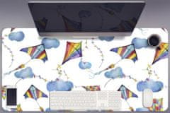 Decormat Podloga za pisalno mizo Cloud Kites 90x45 cm 