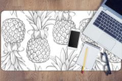 Decormat Podloga za pisalno mizo Pineapple pattern 100x50 cm 