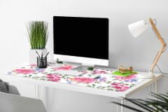 Decormat Podloga za pisalno mizo Pink flowers 90x45 cm 