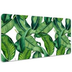 Decormat Podloga za pisalno mizo Green large leaves 90x45 cm 