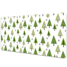 Decormat Podloga za pisalno mizo Triangular trees 90x45 cm 