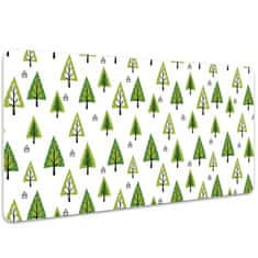 Decormat Podloga za pisalno mizo Triangular trees 90x45 cm 