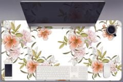 Decormat Podloga za pisalno mizo Pomladne rože 90x45 cm 