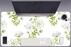 Decormat Podloga za pisalno mizo Občutljivo cvetje 100x50 cm 