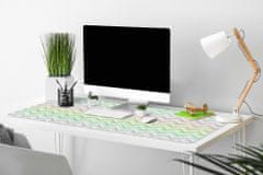 Decormat Podloga za pisalno mizo FLood dots 100x50 cm 