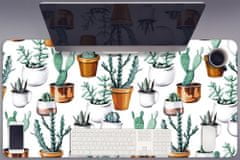 Decormat Podloga za mizo Cacti in pots 90x45 cm 