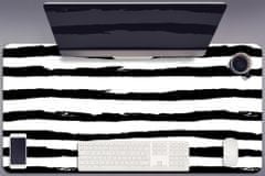 Decormat Podloga za pisalno mizo Zebra pattern 90x45 cm 
