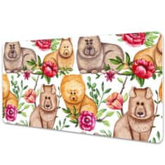 Decormat Podloga za mizo Chow chow dogs 90x45 cm 