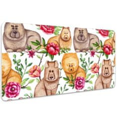 Decormat Podloga za mizo Chow chow dogs 90x45 cm 