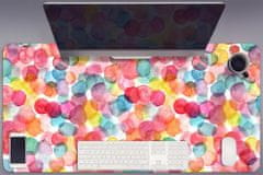 Decormat Namizna podloga Colorful bubbles 100x50 cm 