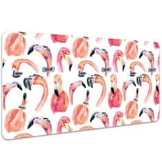 Decormat Podloga za pisalno mizo Crazy flamingos 90x45 cm 