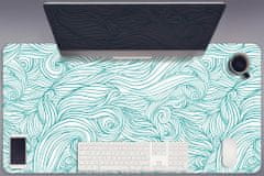 Decormat Podloga za pisalno mizo Vintage waves 90x45 cm 