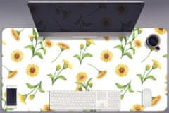 Decormat Podloga za pisalno mizo Sunflowers 90x45 cm 