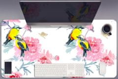 Decormat Namizna podloga Birds and flowers 100x50 cm 