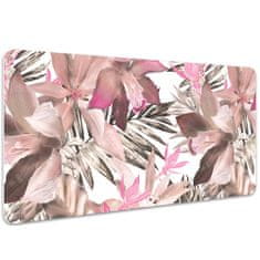 Decormat Podloga za pisalno mizo Tropical pink 100x50 cm 