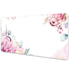 Decormat Podloga za pisalno mizo Floral frame 90x45 cm 