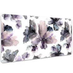 Decormat Podloga za pisalno mizo Dark flowers 90x45 cm 