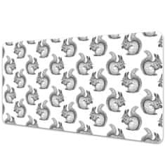 Decormat Namizna podloga Squirrel pattern 100x50 cm 