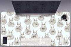 Decormat Namizna podloga Sketched rabbits 90x45 cm 