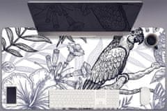 Decormat Namizna podloga Sketched parrot 120x60 cm 