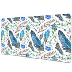 Decormat Podloga za pisalno mizo Bird feathers 100x50 cm 