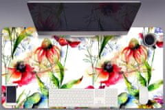 Decormat Namizna podloga Colored flowers 90x45 cm 