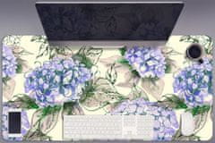 Decormat Podloga za pisalno mizo Hydrangea 100x50 cm 