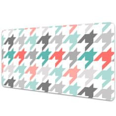 Decormat Podloga za pisalno mizo Colorful pipette 90x45 cm 