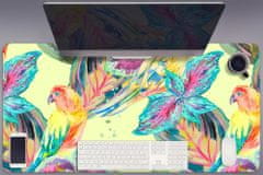 Decormat Podloga za pisalno mizo Colorful parrots 90x45 cm 