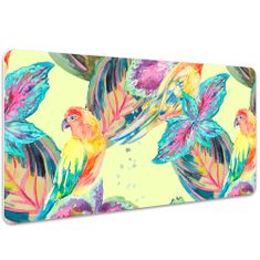 Decormat Podloga za pisalno mizo Colorful parrots 90x45 cm 