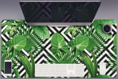 Decormat Podloga za pisalno mizo Tropical leaves 90x45 cm 