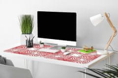 Decormat Namizna podloga Red lace 100x50 cm 