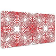 Decormat Namizna podloga Red lace 100x50 cm 