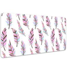 Decormat Namizna podloga Pink feathers 100x50 cm 