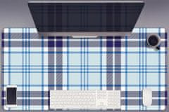 Decormat Podloga za pisalno mizo Tartan 100x50 cm 