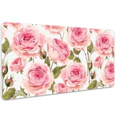 Decormat Podloga za pisalno mizo Beautiful roses 100x50 cm 