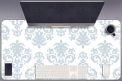 Decormat Podloga za pisalno mizo Gray ornament 90x45 cm 