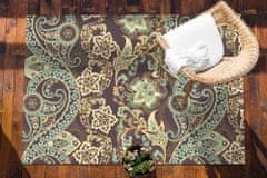 Decormat Zunanja preproga Paisley azijski slog 60x90 cm 