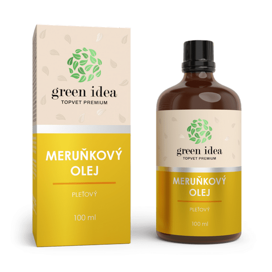 GREEN IDEA Marelično olje za obraz 100 ml