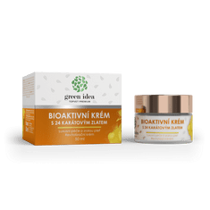 GREEN IDEA Bioaktivna krema s 24-karatnim zlatom 50 ml