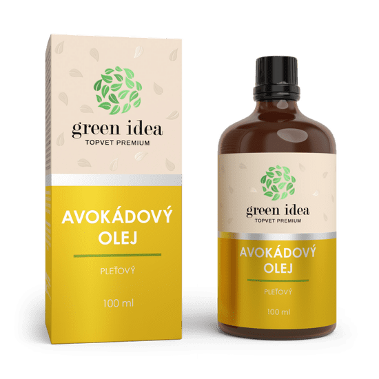 GREEN IDEA Avokadovo olje za obraz 100 ml