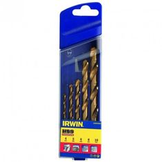 Irwin Komplet vrtalnikov METAL TITAN 5 kosov. 4,0, 5,0, 6,0, 8,0, 10,0 mm