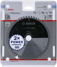 Bosch Žagin list STANDARD.ALU 160x20x52z ACCU