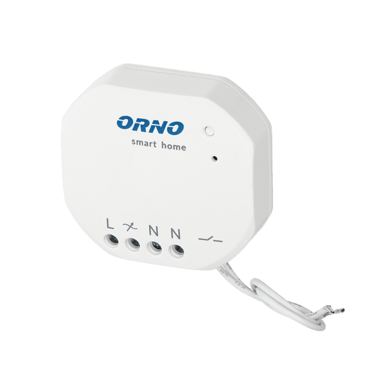 Orno ORNO SMART HOME VGRADNI RELE Z RADIJSKIM SPREJEMNIKOM 1000W