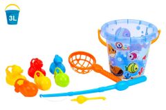 shumee Ribiški Set Bucket Fishing Palica Sandbox 7624