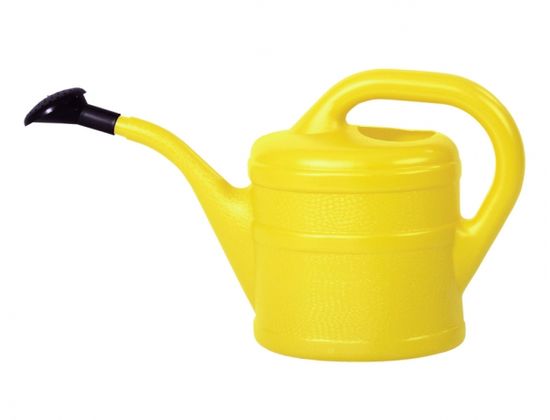 Plastični čajnik z rožnato rumeno barvo 1l