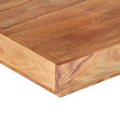 Vidaxl Kavna mizica, 45x45x40 cm, masivni akacijev les