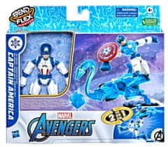 Avengers figura Bend and Flex CAP - ledena misija