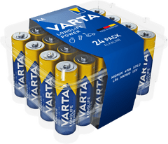 Varta 4906121124 Longlife Power 24 AA (Clear Value Pack) baterije, 24